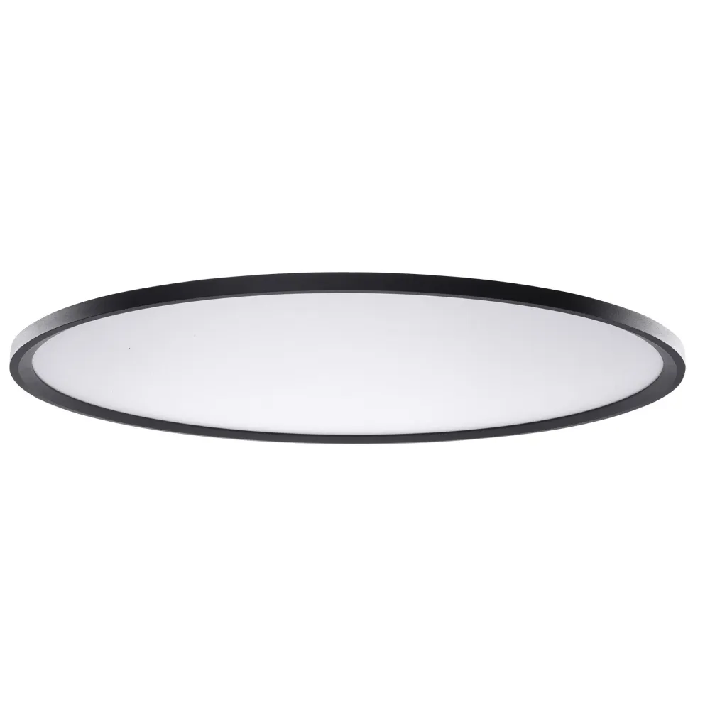 CREAM 40 SMART CZARNY OPRAWA SUFITOWA PLAFON NT LED 24W 3000-6000K IP20 ALUMINIUM/ PVC