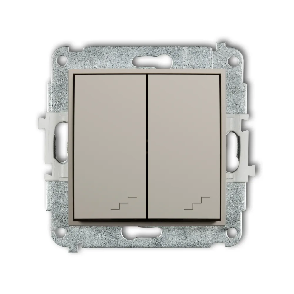 MINI TAUPE MECHANIZM ŁĄCZNIKA PODWÓJNEGO SCHODOWEGO