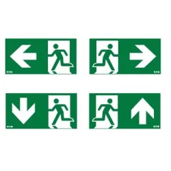 SAFE LITE KOMPLET PIKTOGRAMÓW 4SZT
