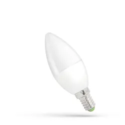 ŻARÓWKA LED ŚWIECZKA 6W E14 230V MATOWA 840 NW 4000K 540LM 160ST B35