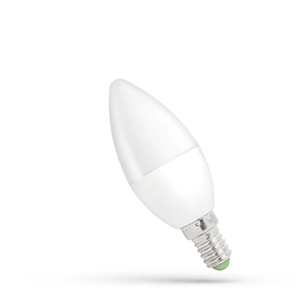 ŻARÓWKA LED ŚWIECZKA 6W E14 230V MATOWA 840 NW 4000K 540LM 160ST B35
