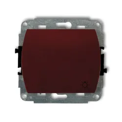 TREND MODUŁ BRĄZ ŁĄCZNIK "ŚWIATŁO" 1X 1Z ZACISKI ŚRUBOWE 10AX 250V