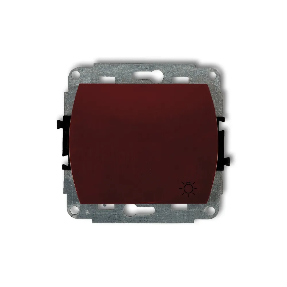 TREND MODUŁ BRĄZ ŁĄCZNIK "ŚWIATŁO" 1X 1Z ZACISKI ŚRUBOWE 10AX 250V
