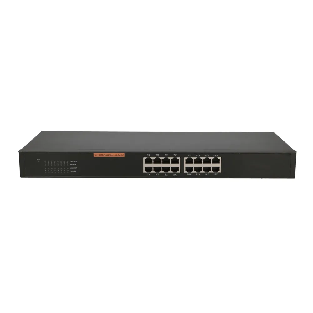 HEXON SWITCH 16X 10/100MB/S, OBUDOWA DESKTOP