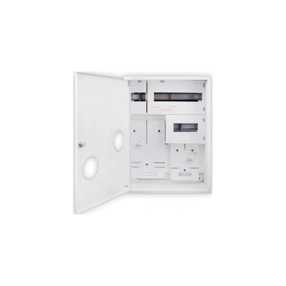 RZ-11NNT1i3F+25SO ROZDZIELNIA METALOWA LICZNIKOWA NT 3F/1F 25M 575X420X220 DRZWI ZAMEK/SZYBA BIAŁY