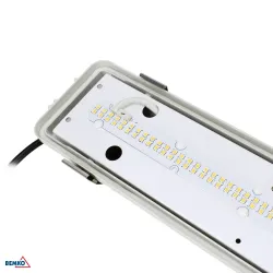 ARKOS SZARY/ BIAŁY OPRAWA LINIOWA HERMETYCZNA LED 60W NW 4000K 9900LM IP66 IK08 1200MM 120ST PC