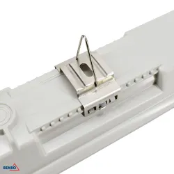 ARKOS SZARY/ BIAŁY OPRAWA LINIOWA HERMETYCZNA LED 60W NW 4000K 9900LM IP66 IK08 1200MM 120ST PC