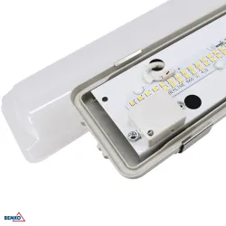 ARKOS SZARY/ BIAŁY OPRAWA LINIOWA HERMETYCZNA LED 60W NW 4000K 9900LM IP66 IK08 1200MM 120ST PC