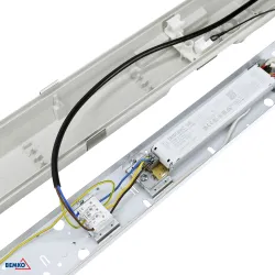 ARKOS SZARY/ BIAŁY OPRAWA LINIOWA HERMETYCZNA LED 60W NW 4000K 9900LM IP66 IK08 1200MM 120ST PC