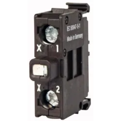 M22-LEDC230-G BLOK LED 85-264V AC MONTAŻ DO ŚCIANKI TYLNEJ ZACISKI ŚRUBOWE ZIELONY