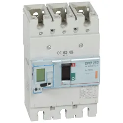 DPX3 250 WYŁĄCZNIK MOCY 160A 3P 25KA 400V AC ZACISKI ŚRUBOWE WYZWALACZ ELEKTRONICZNY