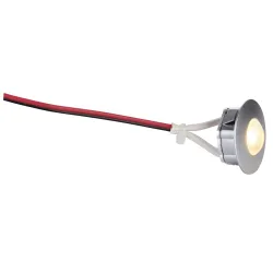 DEKLED SZARY OPRAWA SUFITOWA PT LED 1W 3000K 60LM IP20 ALUMINIUM/ TWORZYWO/ PC