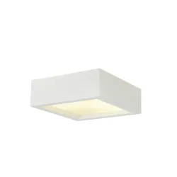 PLASTRA BIAŁY/ PRZEZROCZYSTY OPRAWA SUFITOWA NT 1X E27/ 25W IP20 GIPS/ SZKŁO