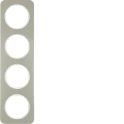 R.1 STAL SZLACHETNA/ BIAŁY METAL RAMKA 4X