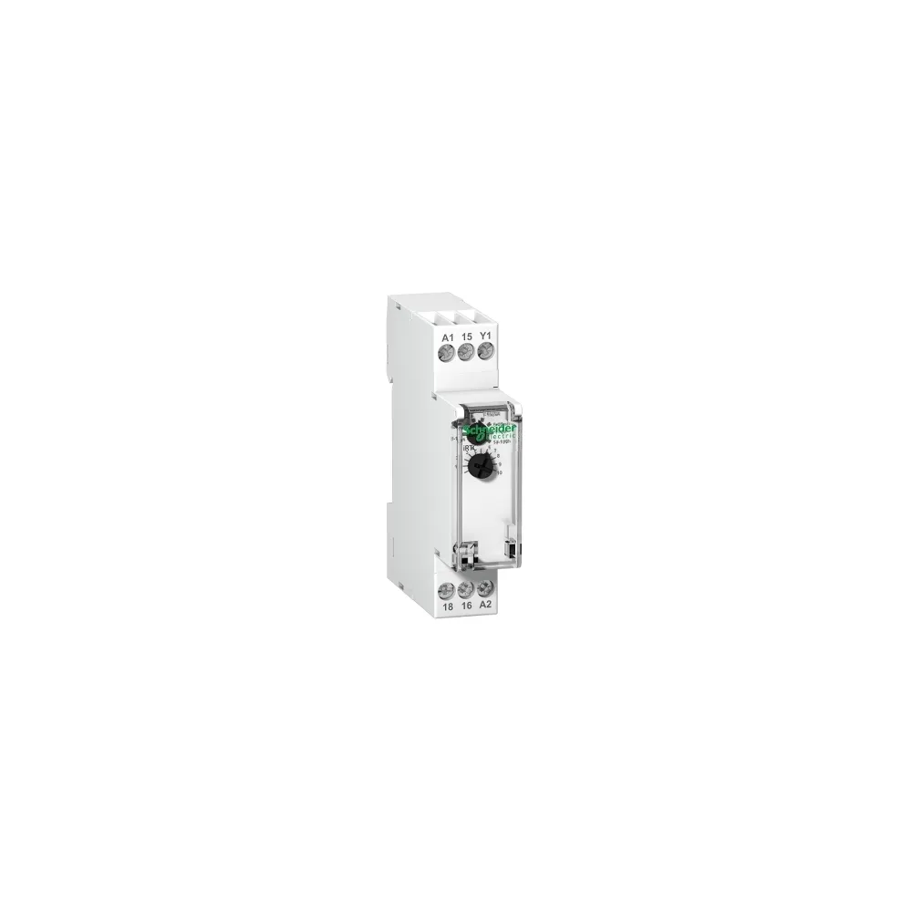 Schneider Electric Modułowy przekaźnik czasowy Acti9 iRTC opóźnione załączanie, z dodatkowym wejściem, A9E16067