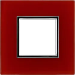 DANTE EX RED GLASS SZKŁO RAMKA 1X