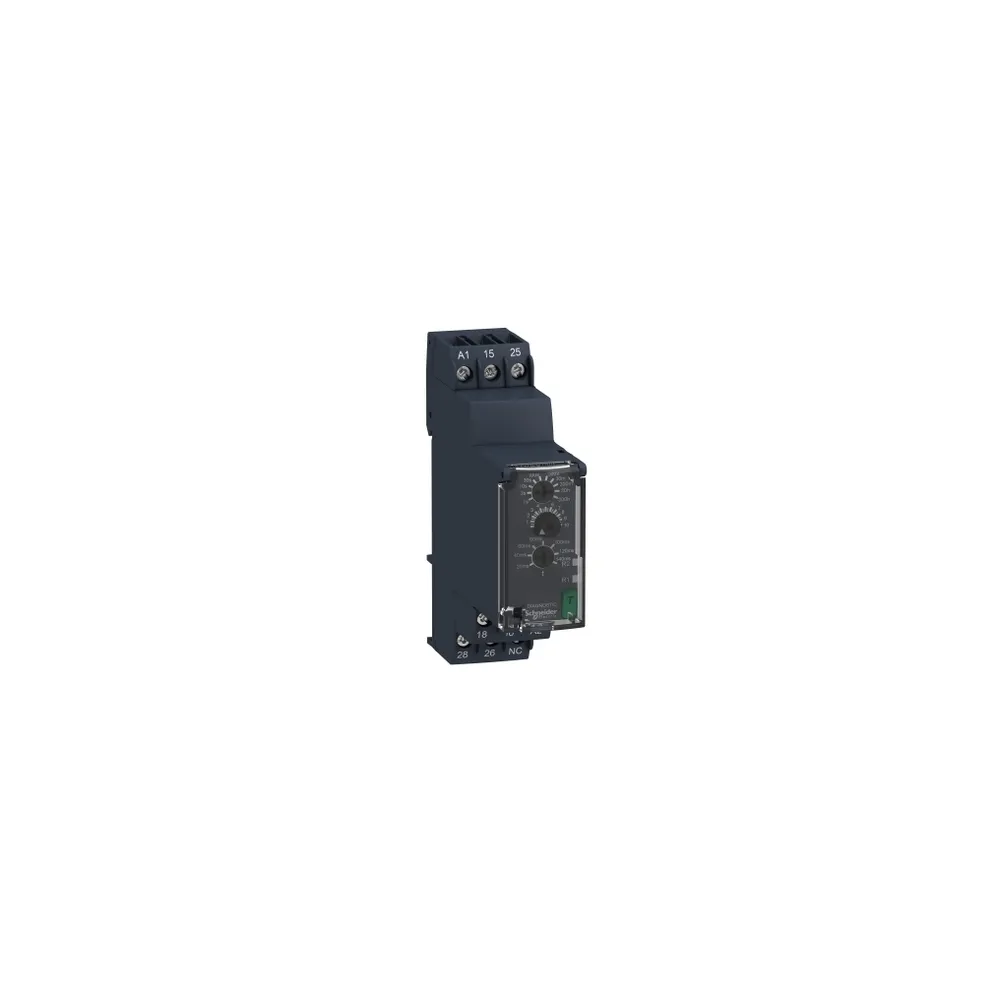 Schneider Electric Zelio Time Przekaźnik czasowy gwiazda trójkąt 24 240V AC/DC, 0.05s/ 300h, styk 2C/O 8A, RE22R2QTMR