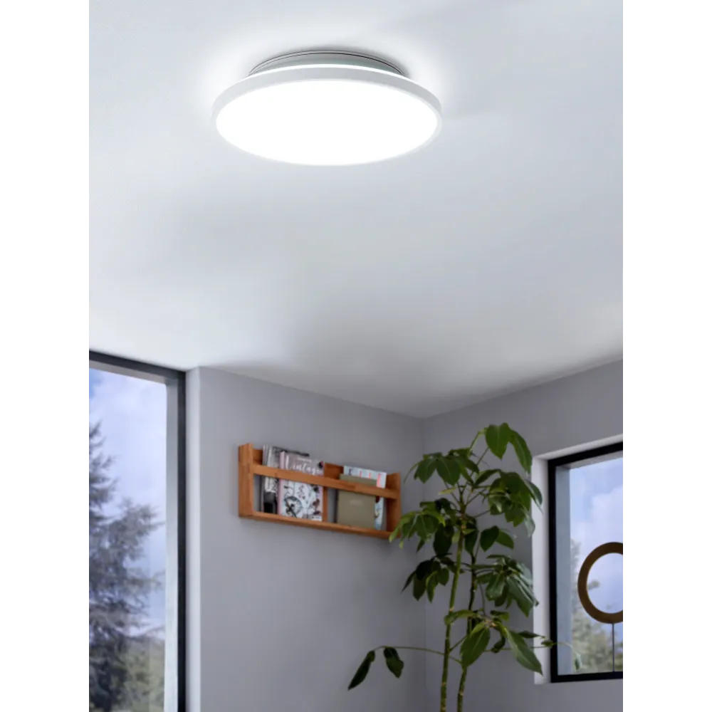 CRESPILLO BIAŁY OPRAWASUFITOWA PLAFON NT LED 15W NW 4000K 1800LM FI315 IP20 TWORZYWO/ STAL