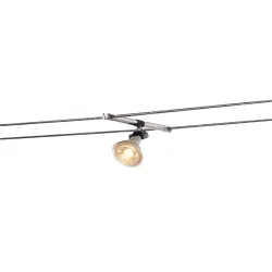 COSMIC CHROM OPRAWA SYSTEMOWA ROPE REFLEKTOR 1X GX5.3/ 35W IP 20 STAL