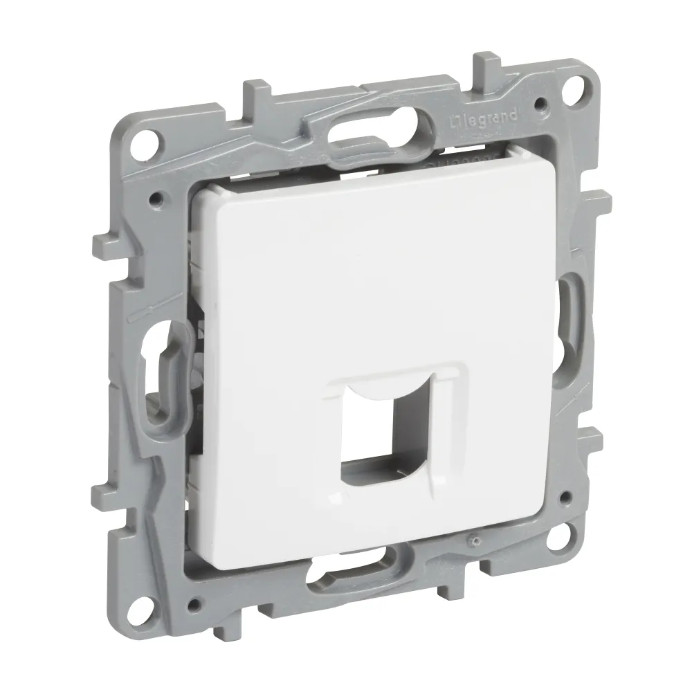 NILOE 2 MODUŁ BIAŁY ADAPTER DO GNIAZD KOMPUTEROWYCH 1X UAE 8 KEYSTONE