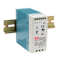DRA ZASILACZ IMPULSOWY NA SZYNĘ DIN  60W 2.5A 24V DC
