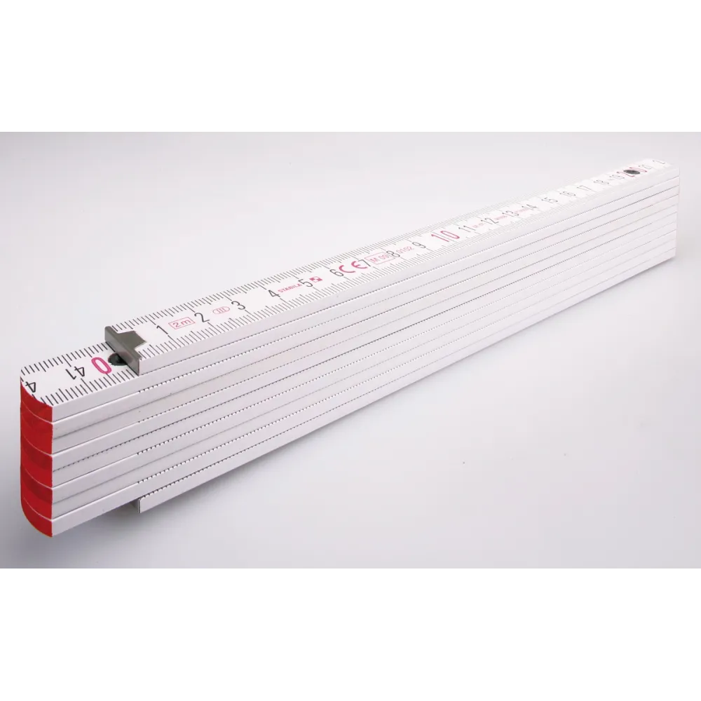 MIARA SKŁADANA BUK 1707 BIAŁA, 2M