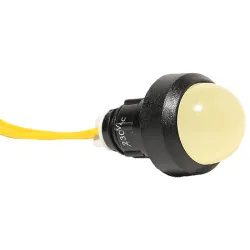 LS LED 20 Y 230 LAMPKA SYGNALIZACYJNA LED 20MM 230V AC ŻÓŁTY ETISIG
