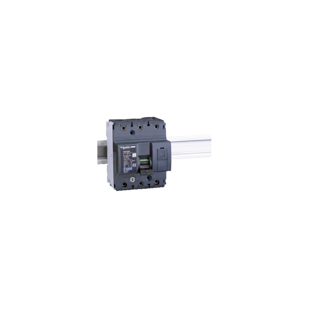 Schneider Electric Wyłącznik nadprądowy Acti9 NG125N-C100-3 C 100A 3-biegunowy, 18642