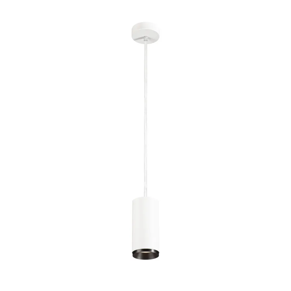 NUMINOS BIAŁY/ CZARNY OPRAWA WISZĄCA LED 20.1W NW 4000K 2125K IP20 ALUMINIUM/ TWORZYWO