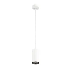 NUMINOS BIAŁY/ CZARNY OPRAWA WISZĄCA LED 20.1W NW 4000K 2125K IP20 ALUMINIUM/ TWORZYWO