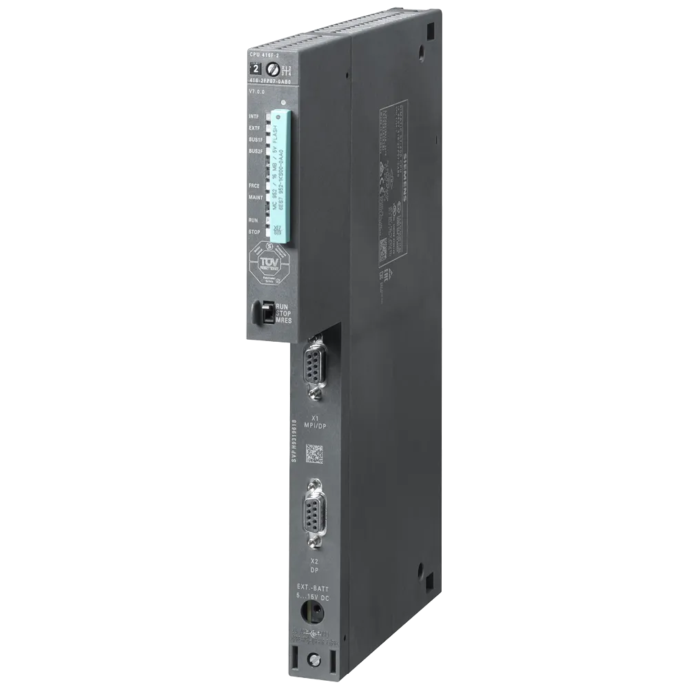 CPU 416F-2, MPI, PROFIBUS, 8 MB