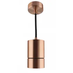 RAFFAEL MIEDŹ SZCZOTKOWANA OPRAWA WISZĄCA 1X GU10/ 35W IP20 ALUMINIUM