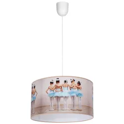 BALLERINA MULTIKOLOR OPRAWA WISZĄCA 1X E27/ 60W IP20 METAL/ TWORZYWO