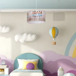 BALLERINA MULTIKOLOR OPRAWA WISZĄCA 1X E27/ 60W IP20 METAL/ TWORZYWO