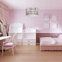 BALLERINA MULTIKOLOR OPRAWA WISZĄCA 1X E27/ 60W IP20 METAL/ TWORZYWO
