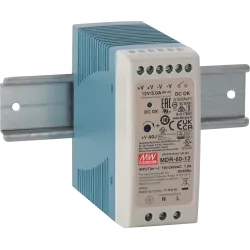 MDR ZASILACZ NA SZYNĘ DIN  60W 5.0A 85-264V AC - 120-370V DC / 12V DC