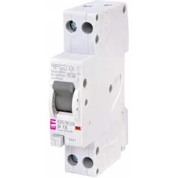 KZS-1M-UNI B 16A/ 30MA/A WYŁĄCZNIK RÓŻNICONADPRĄDOWY B 16A 1P+N 1M 10MA A 6KA