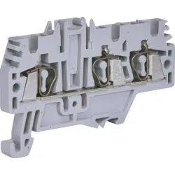 ESP-HMM.2/1+2 ZŁĄCZKA SPRĘŻYNOWA 2,5 MM2 (1WEJ,2 WYJ) (SZARA)