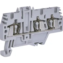 ESP-HMM.2/1+2 ZŁĄCZKA SPRĘŻYNOWA 2,5 MM2 (1WEJ,2 WYJ) (SZARA)
