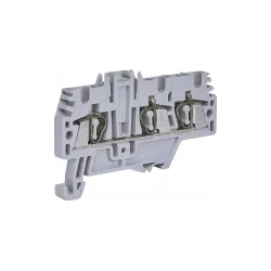 ESP-HMM.2/1+2 ZŁĄCZKA SPRĘŻYNOWA 2,5 MM2 (1WEJ,2 WYJ) (SZARA)