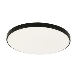 DOWBOR CZARNY/ BIAŁY OPRAWA SUFITOWA PLAFON LED 18W NW 4000 1300LM IP44 TWORZYWO