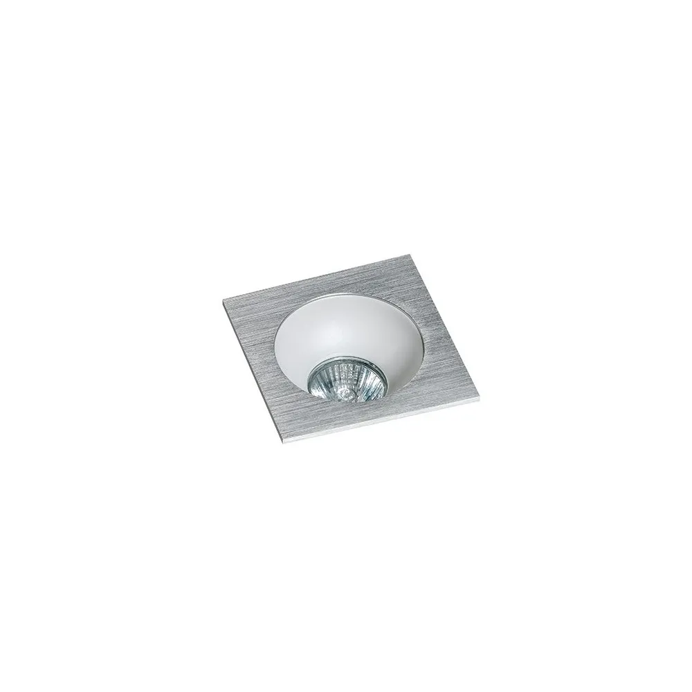 HUGO ALUMINIUM OPRAWA SUFITOWA PT 1X GU10/ 35W IP20 ALUMINIUM