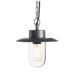 MOLAT ANTRACYT OPRAWA WISZĄCA Z E27 60 IP 44 ALUMINIUM SZKŁO
