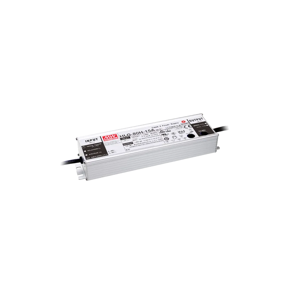 HLG-80H-36A ZASILACZ IMPULSOWY LED 82,8W 36VDC 1,38÷2,3A 90÷305VAC IP65