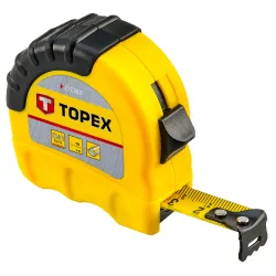 MIARA ZWIJANA STALOWA 8 M X 25 MM TOPEX