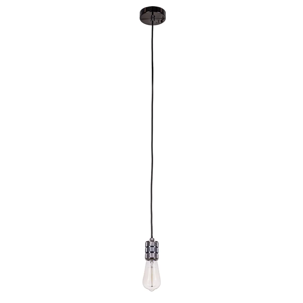 MILLENIA CZARNY OPRAWA WISZĄCA 1X E27/ 60W IP20 ALUMINIUM
