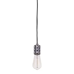 MILLENIA CZARNY OPRAWA WISZĄCA 1X E27/ 60W IP20 ALUMINIUM