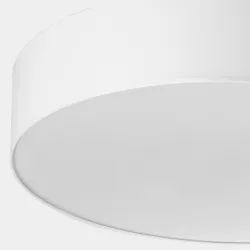 RONDO WHITE BIAŁY OPRAWA SUFITOWA PLAFON NT FI 600 4X E27/ 15W IP20 METAL/ TKANINA