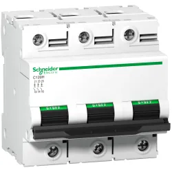 Schneider Electric Wyłącznik nadprądowy Acti9 C120H-D80-3 D 80A 3-biegunowy, A9N18512