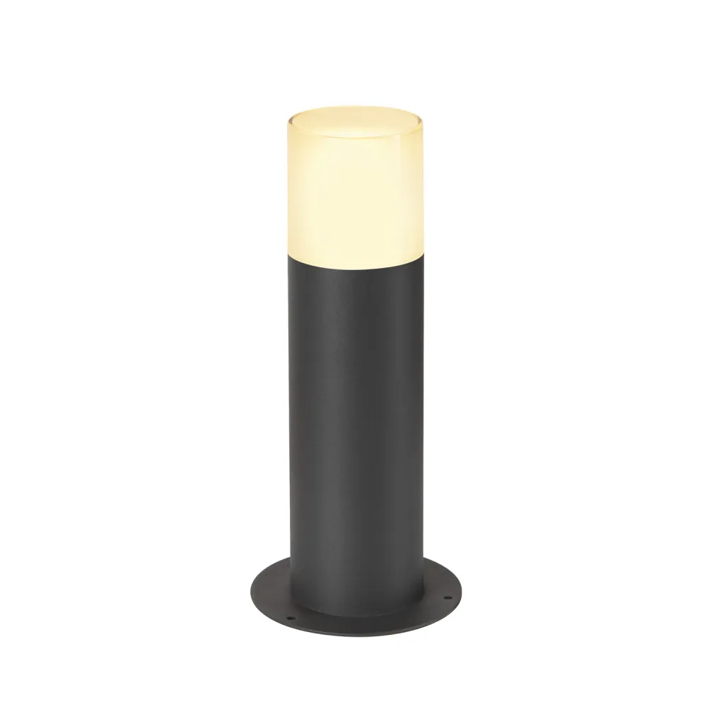 GRAFIT ANTRACYT OPRAWA OGRODOWA SŁUPEK 1X E27/ 11W 300MM IP44 ALUMINIUM/ AKRYL